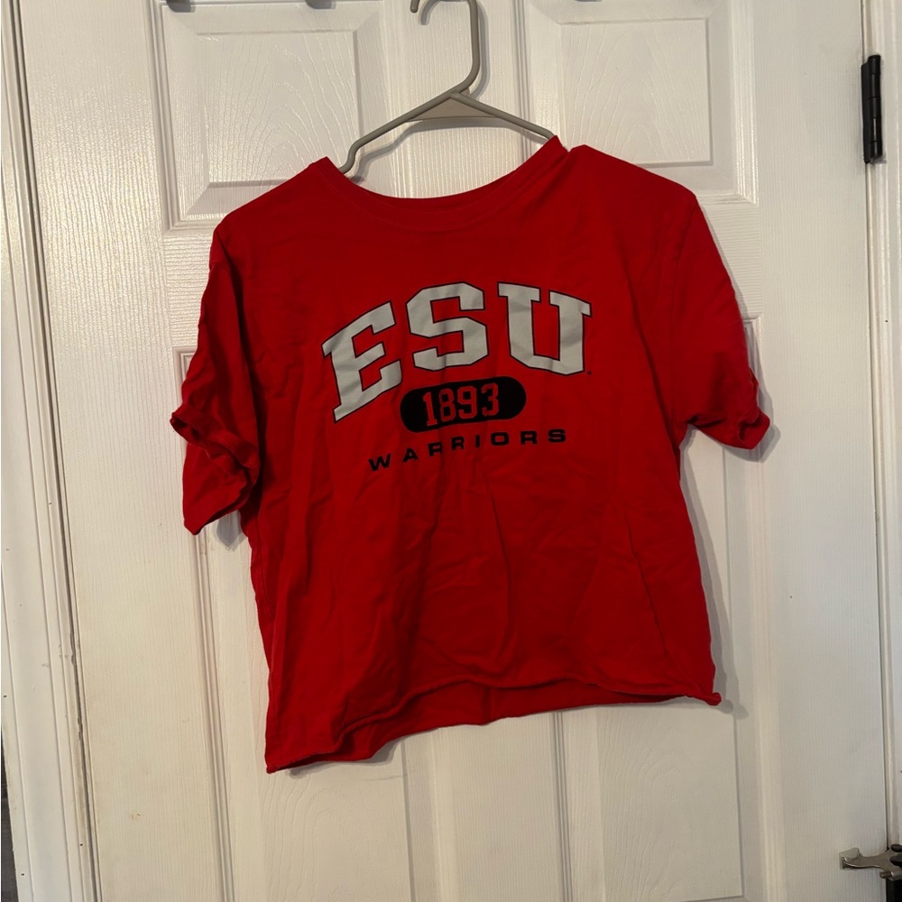 East Stroudsburg University crop tshirt